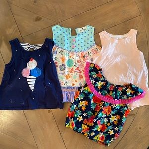 3t Girl Sleeveless Shirts